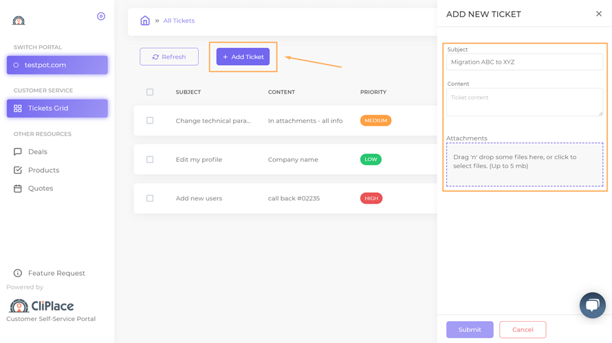 CliPlace screenshot