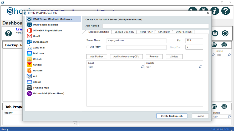 Shoviv IMAP Backup & Restore