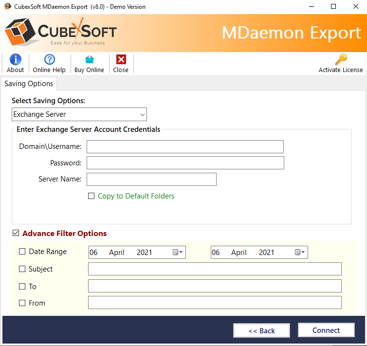 CubexSoft MDaemon Converter