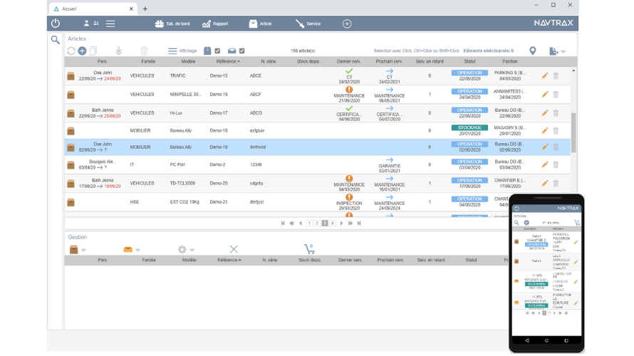 NavTrax screenshot
