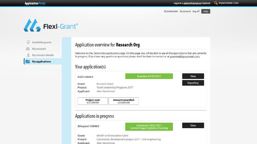 Flexi-Grant
