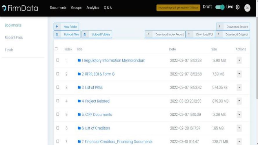 FirmsData screenshot
