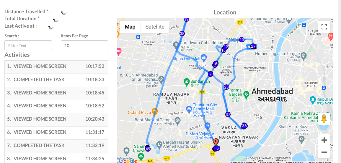 TraQSuite screenshot