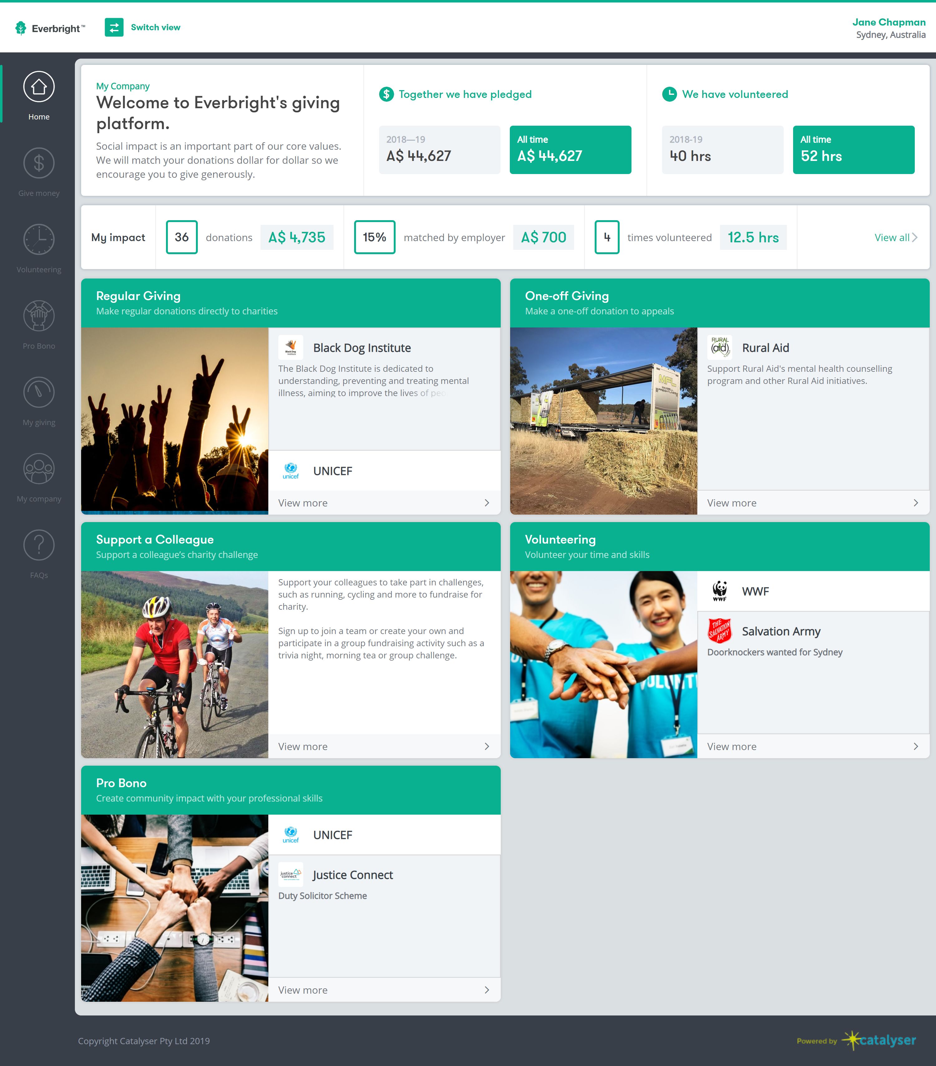 Demo Homepage