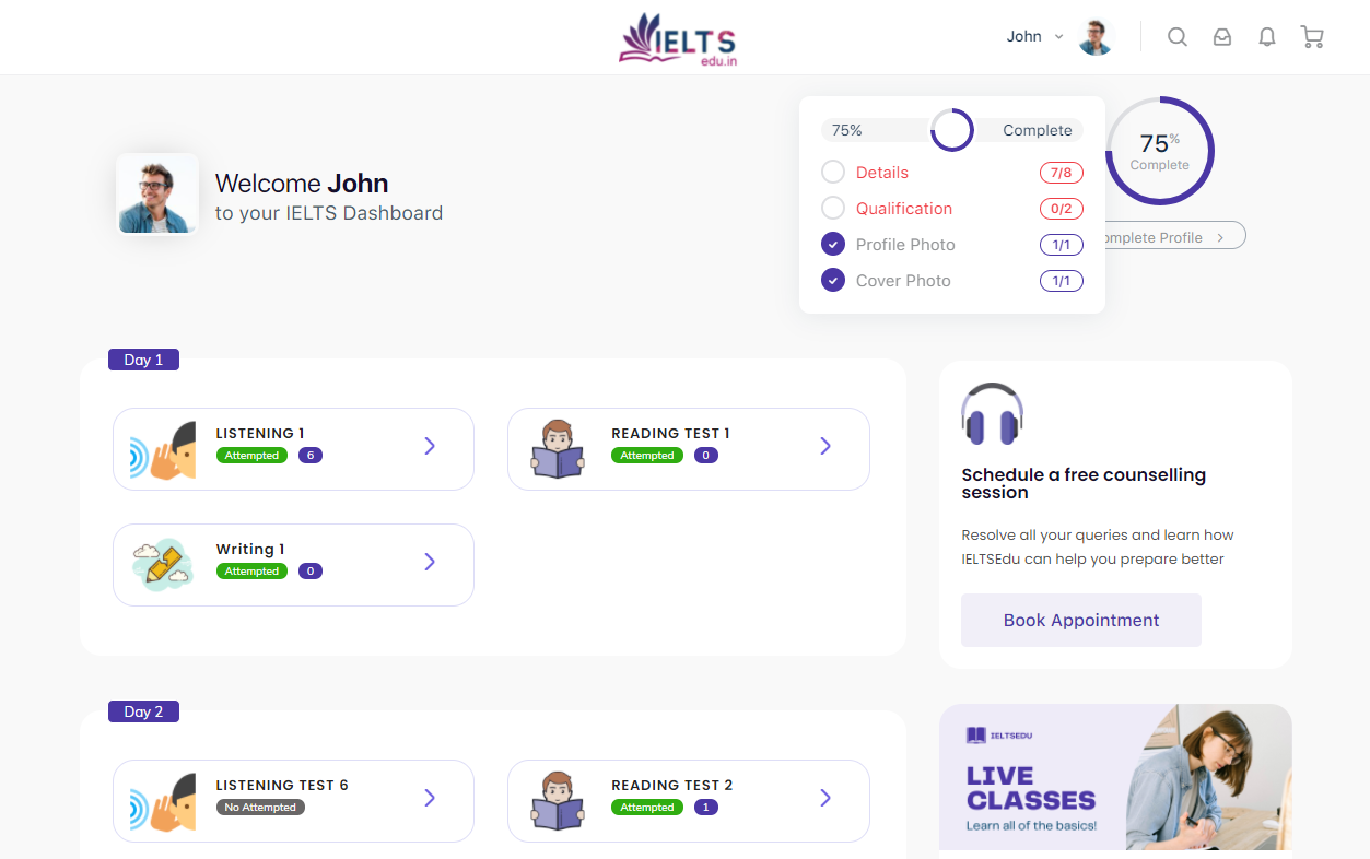 IELTS LMS