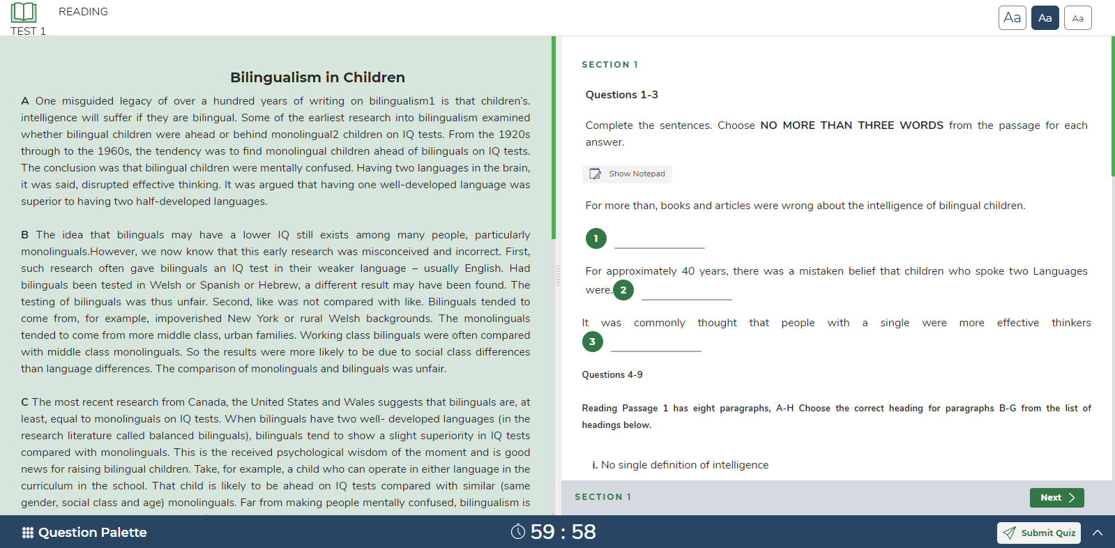 IELTS LMS