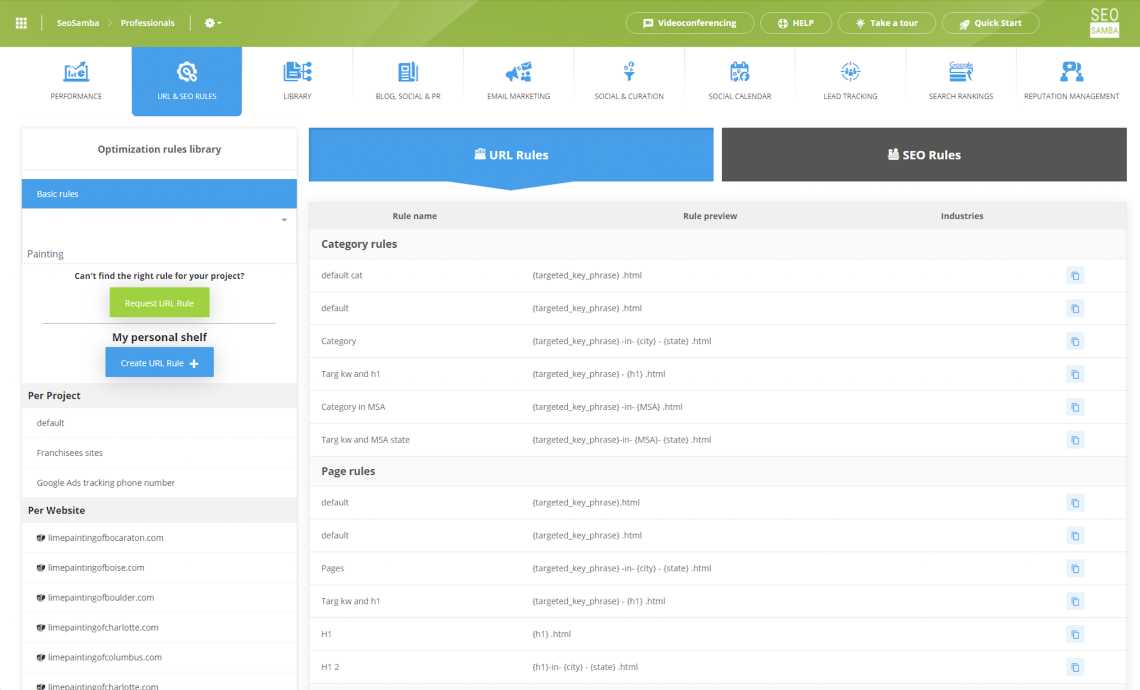 SeoSamba Marketing Operating System