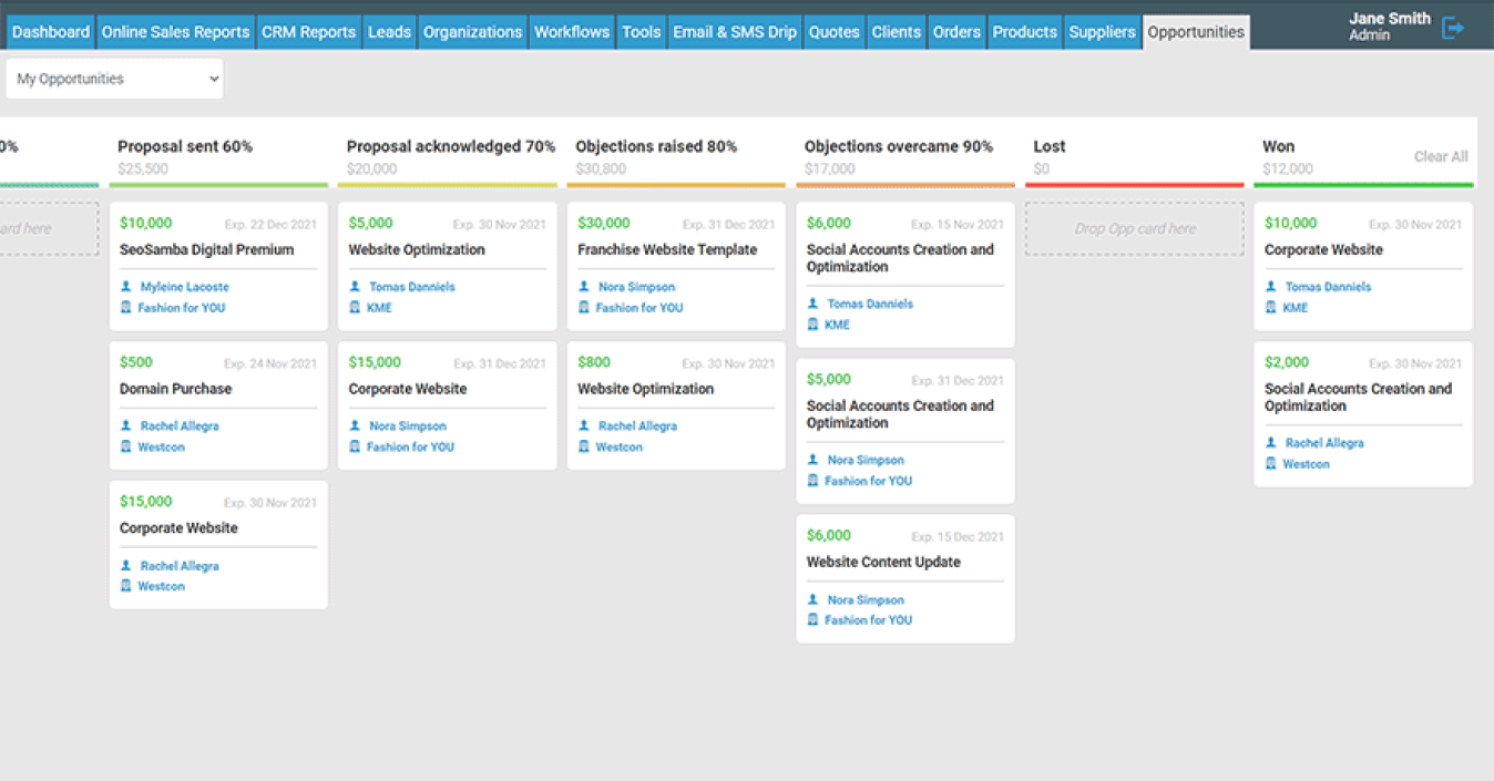 SeoToaster CRM Ultimate