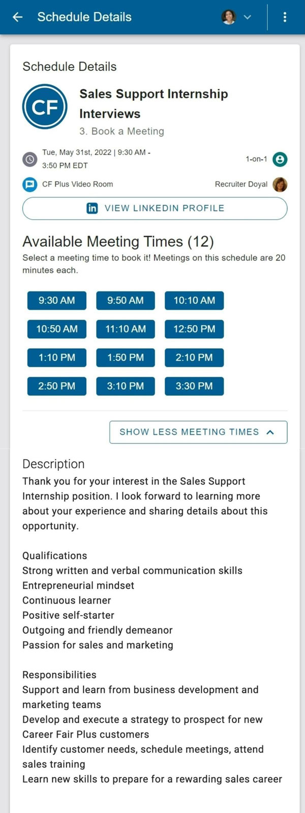 Career Fair Plus