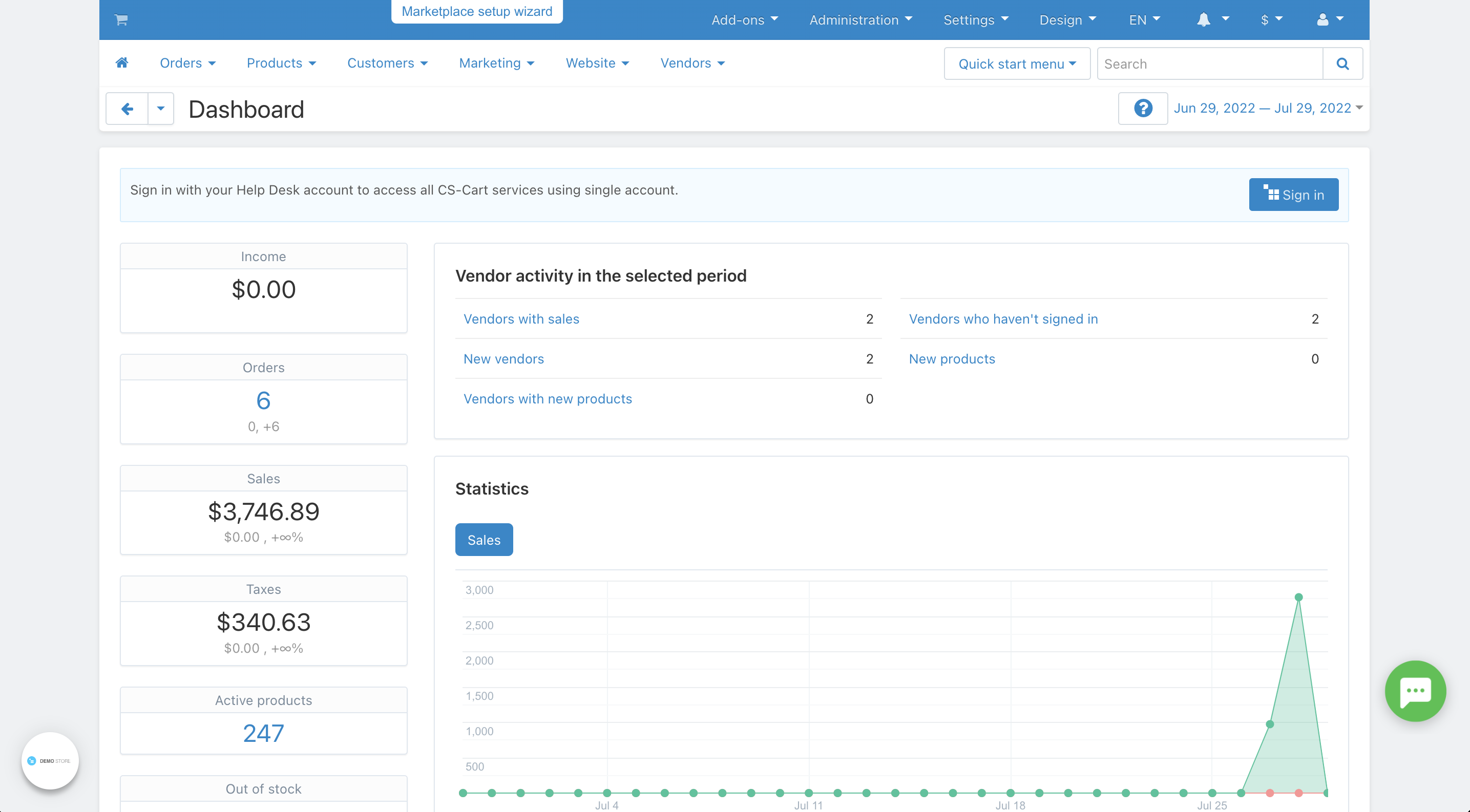 CS-Cart Multi-Vendor