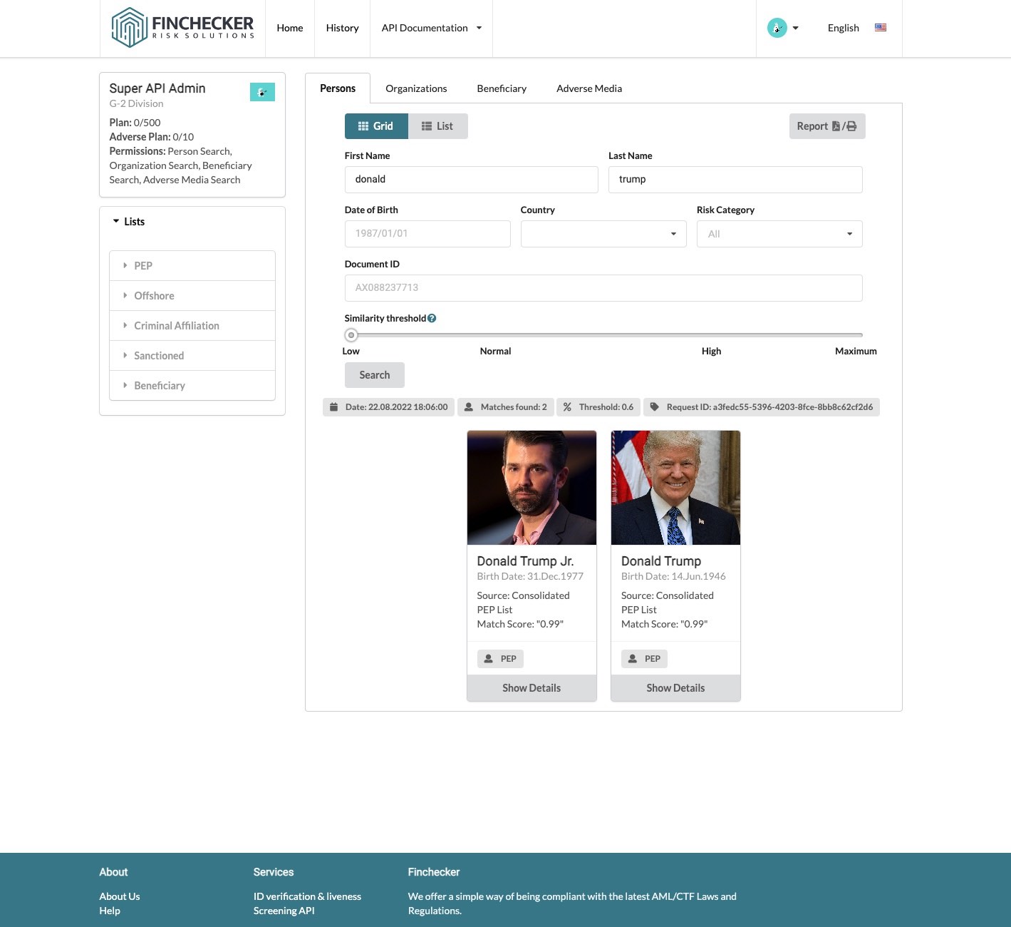 Finchecker