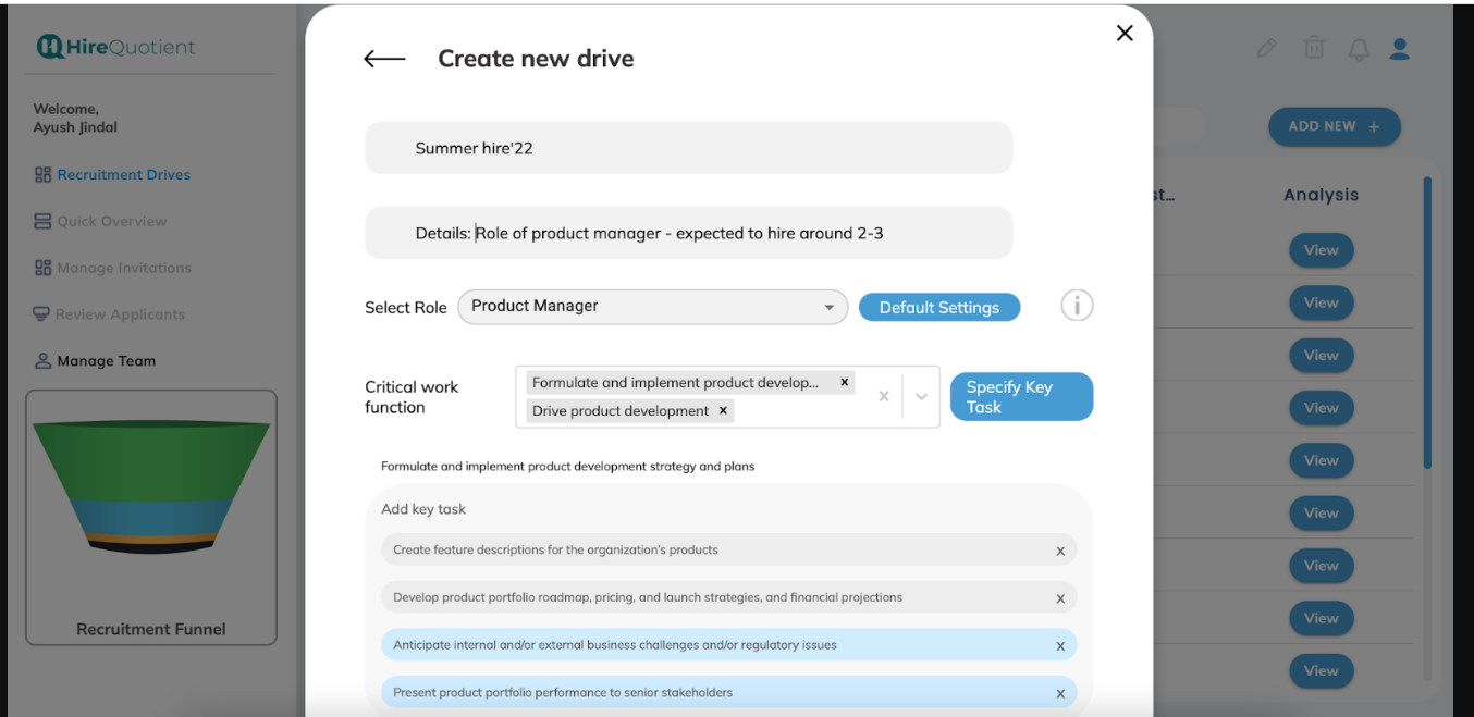HireQuotient screenshot