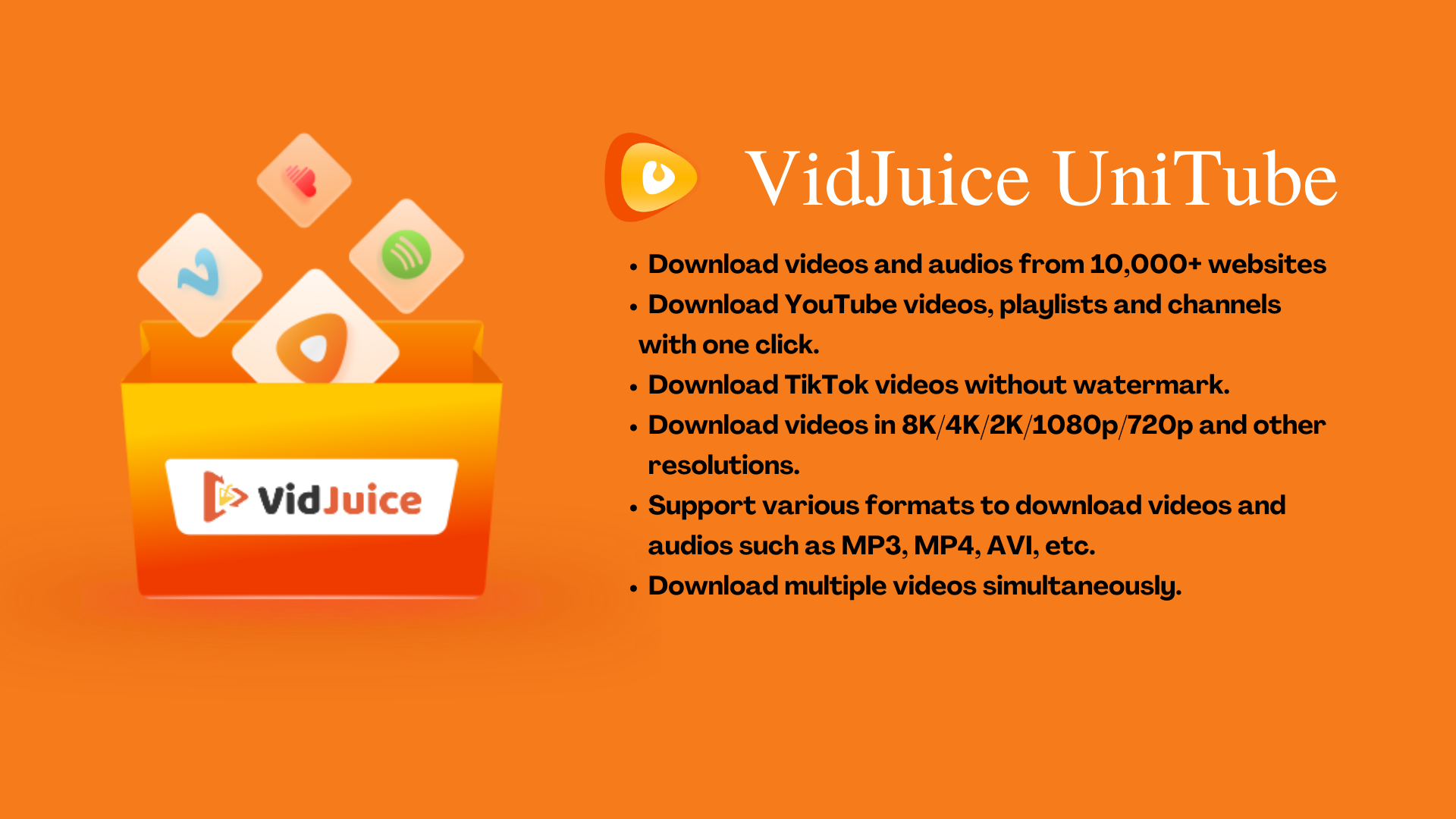 VidJuice UniTube screenshot