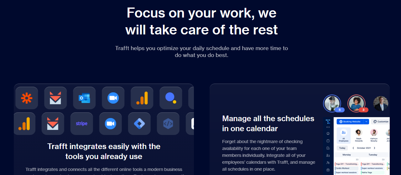 Trafft screenshot