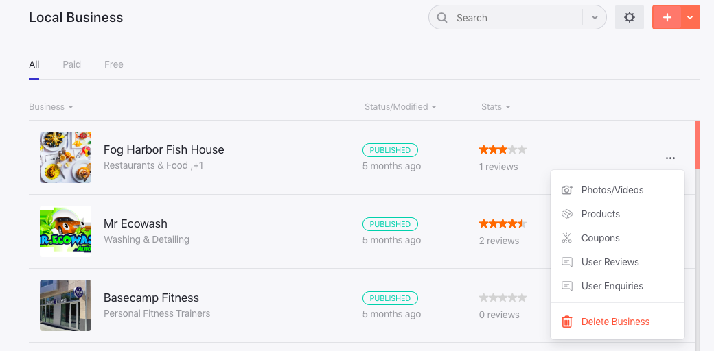 BoxedCMS screenshot