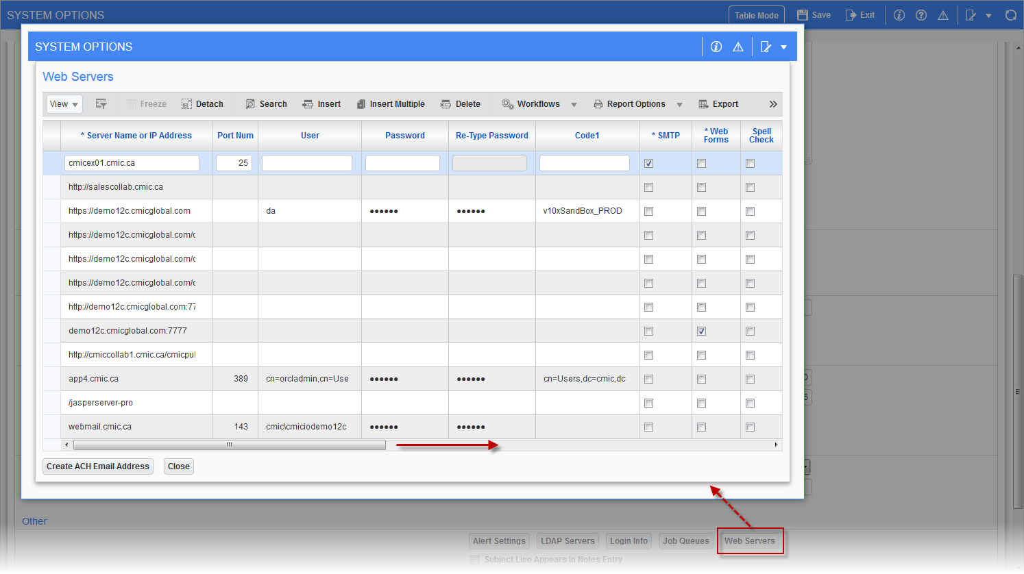 CMiC screenshot