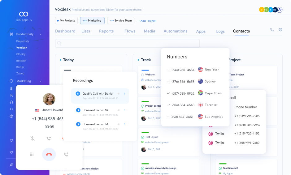 VoxDesk screenshot