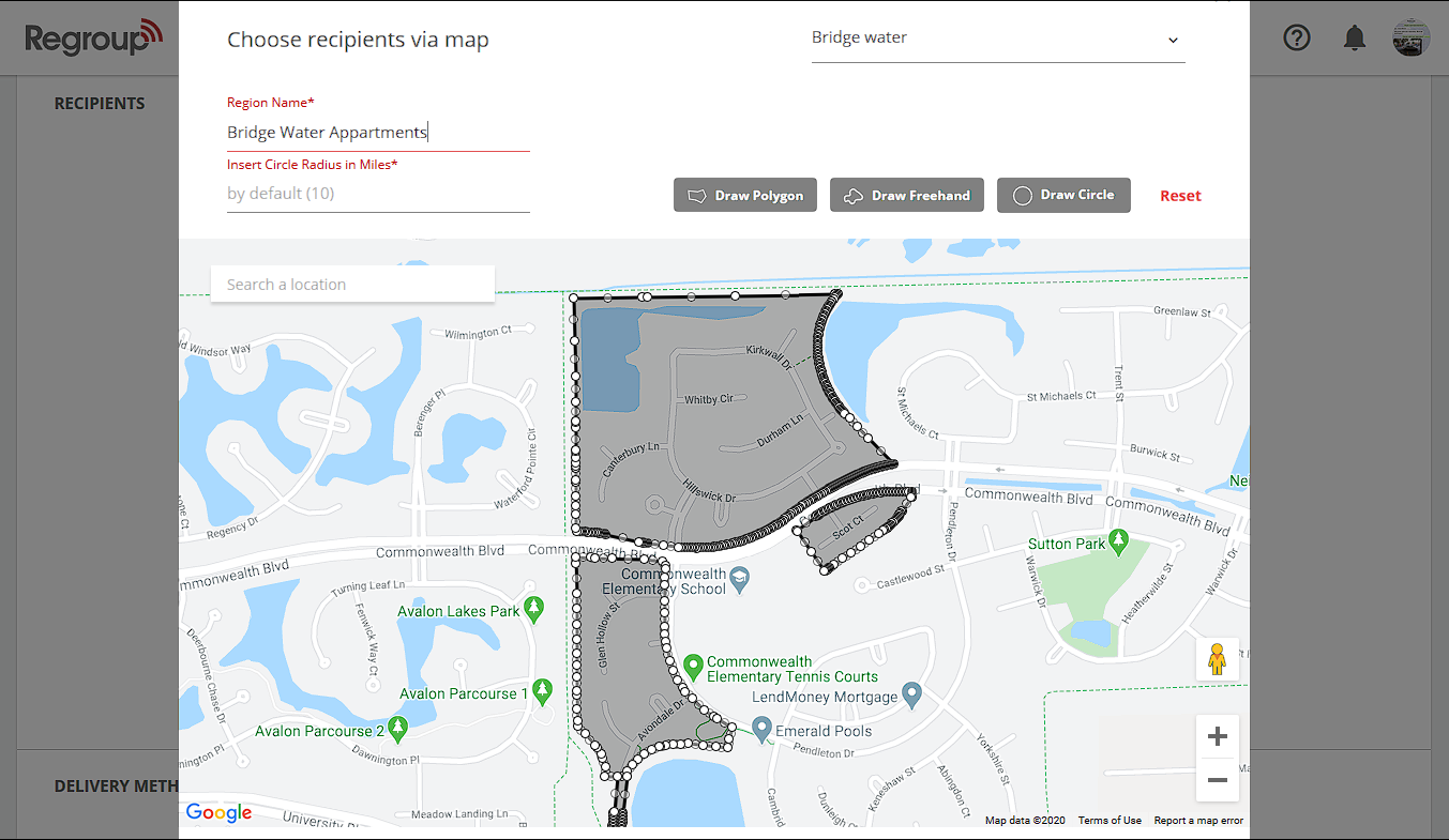 Regroup Mass Notification