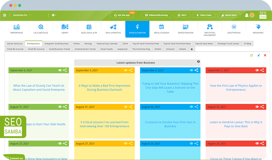 Social Media Marketing Platform