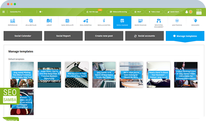 Social Media Marketing Platform