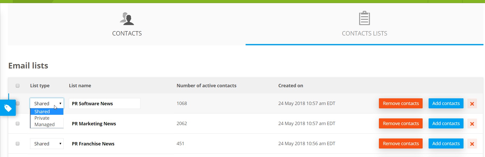 Email Marketing Platform