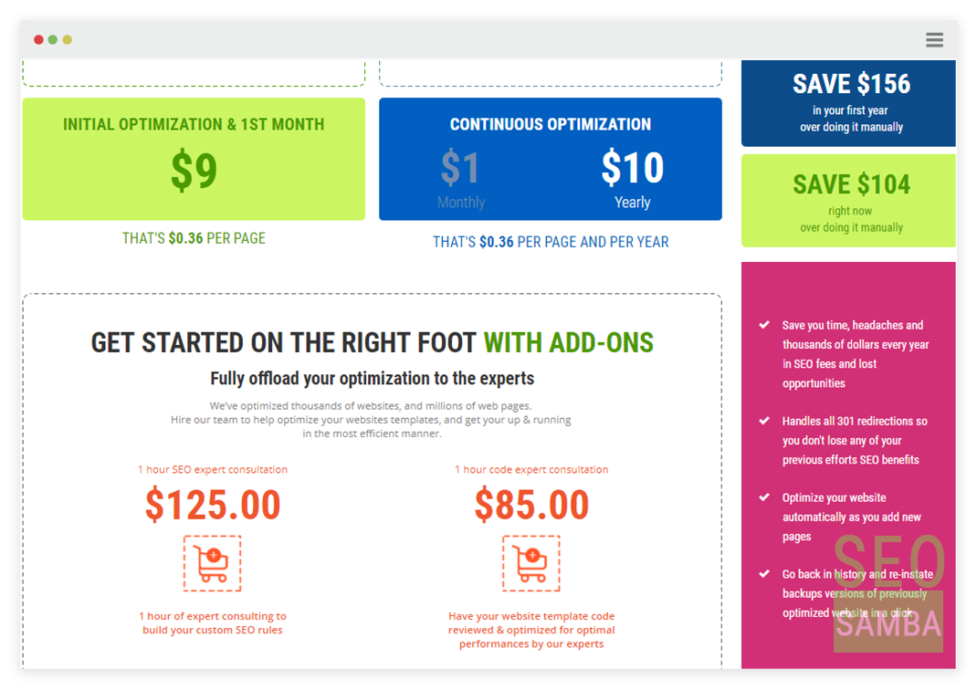 SeoSamba WordPress Enterprise