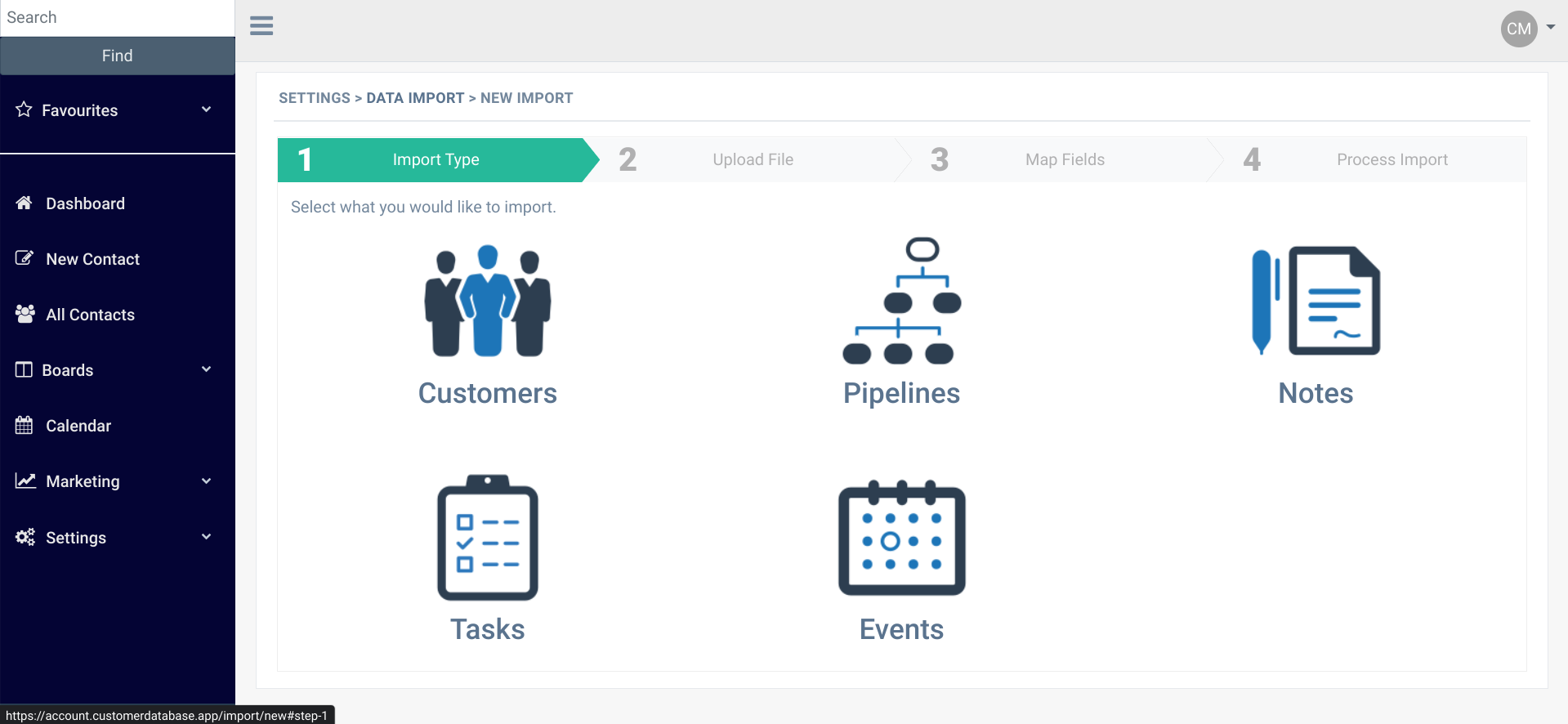 Customer Database App