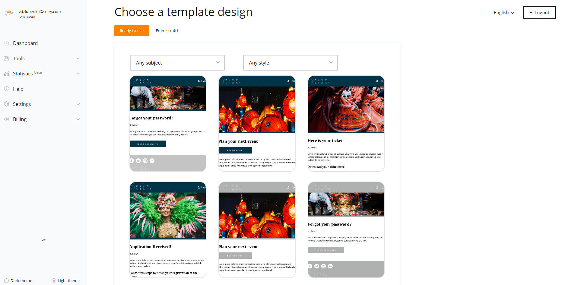 UniOne Email API