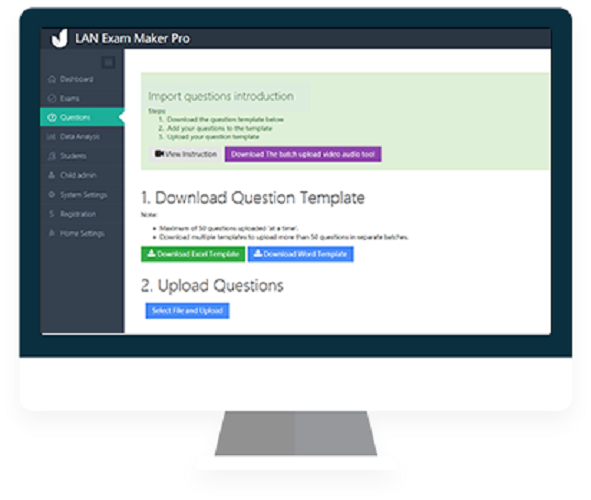 OnlineExamMaker screenshot