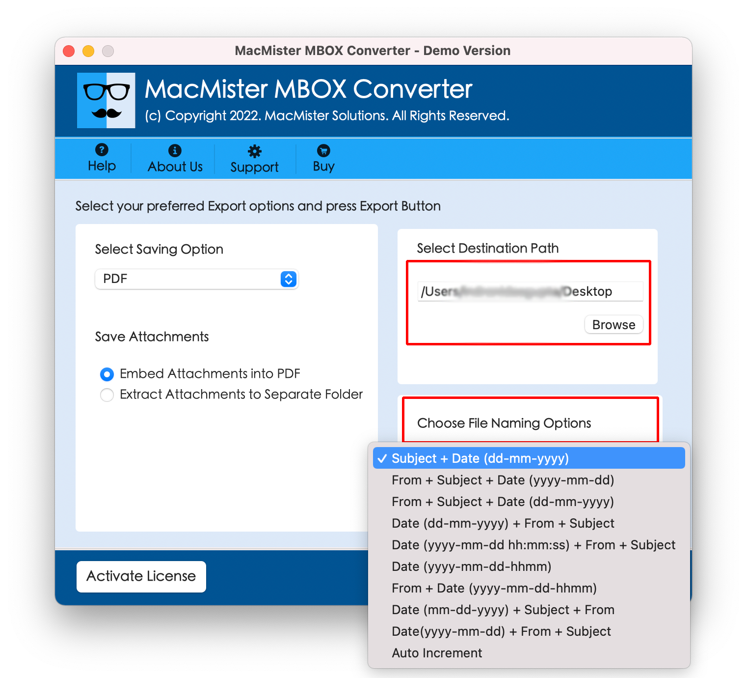MacMister MBOX Converter