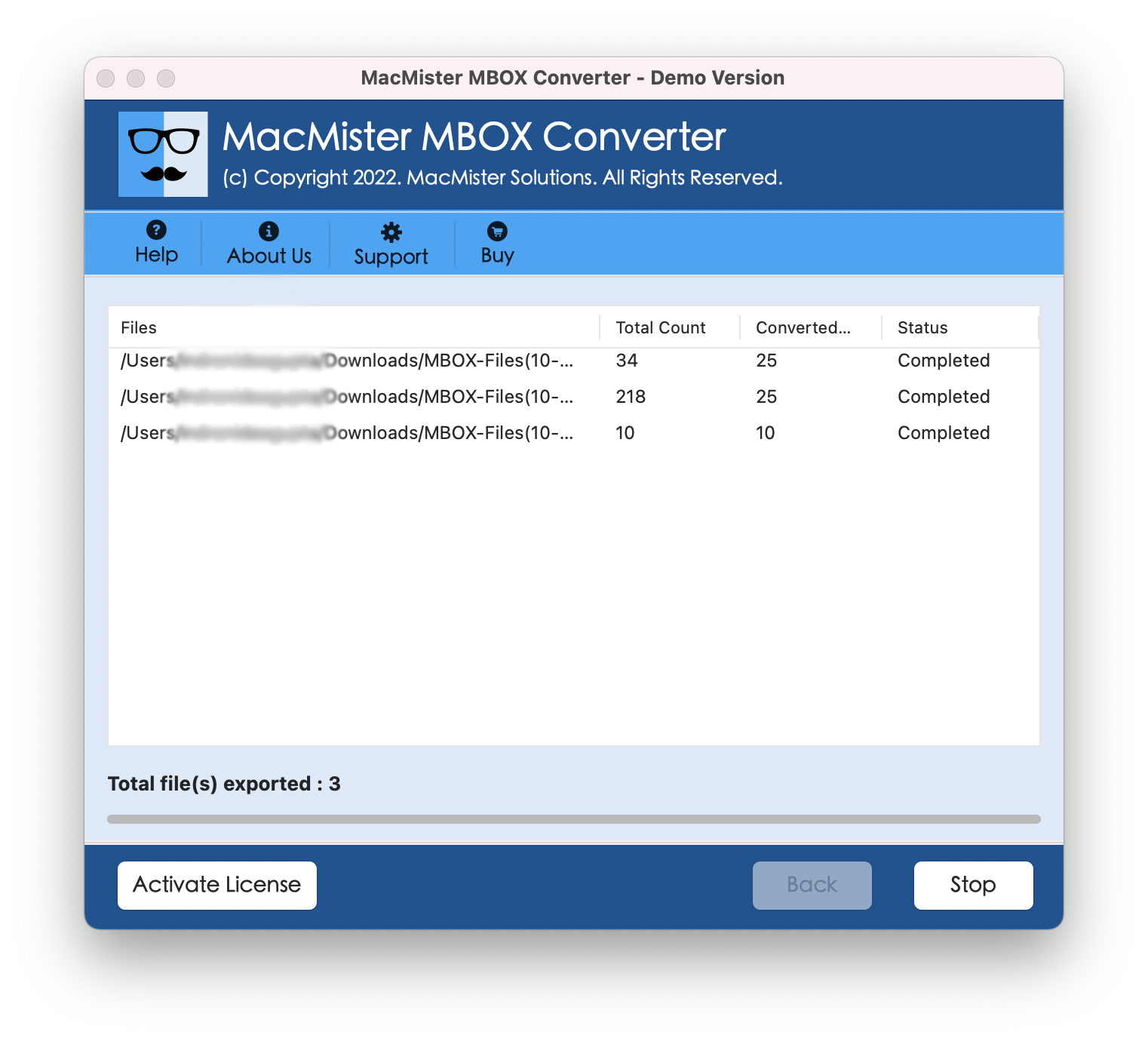 MacMister MBOX Converter