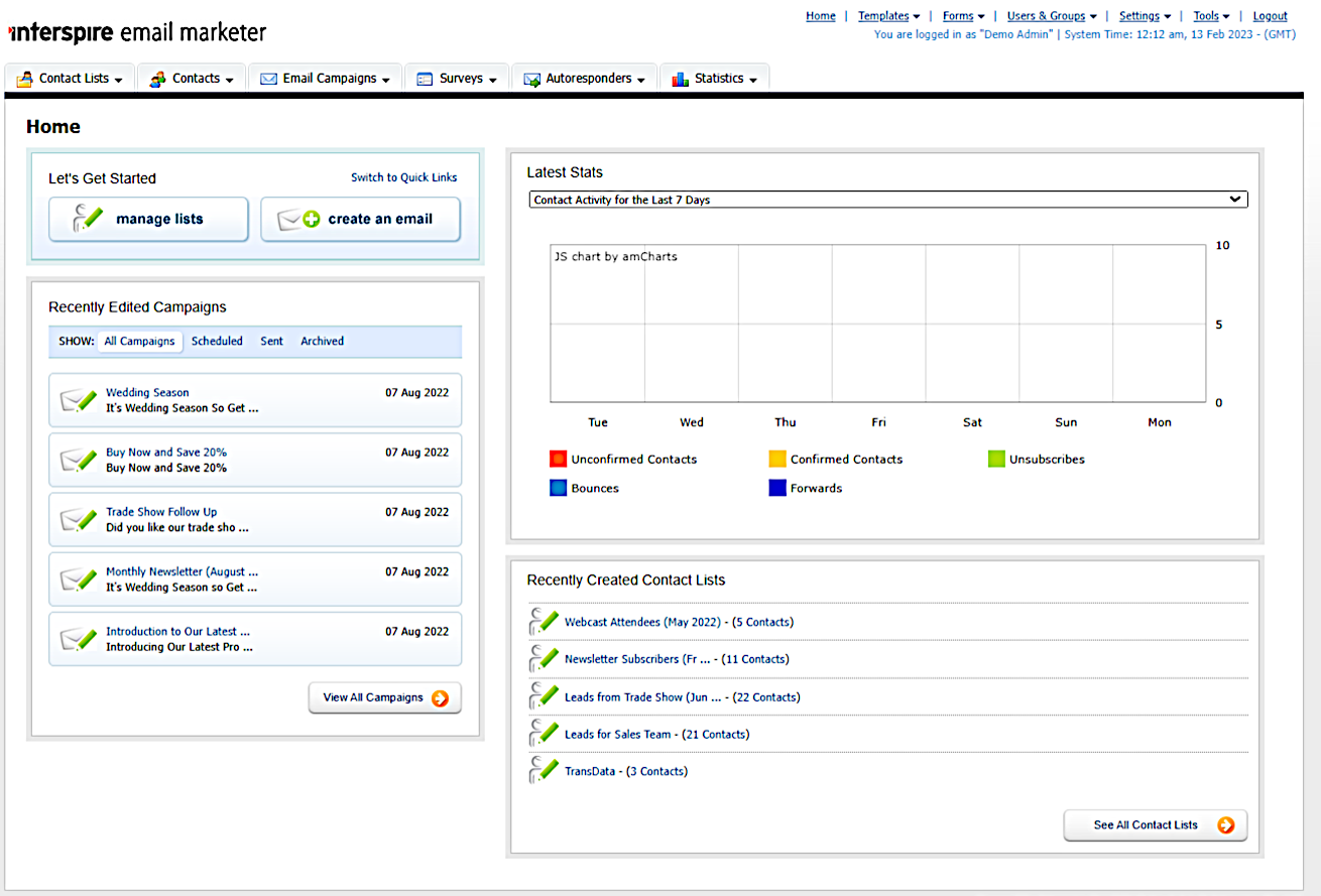 Interspire Email Marketer