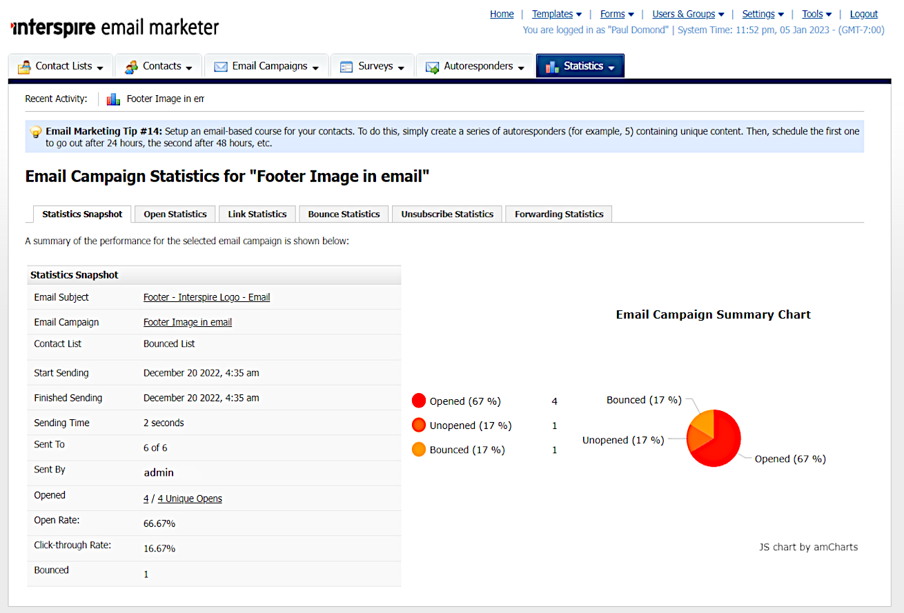 Interspire Email Marketer