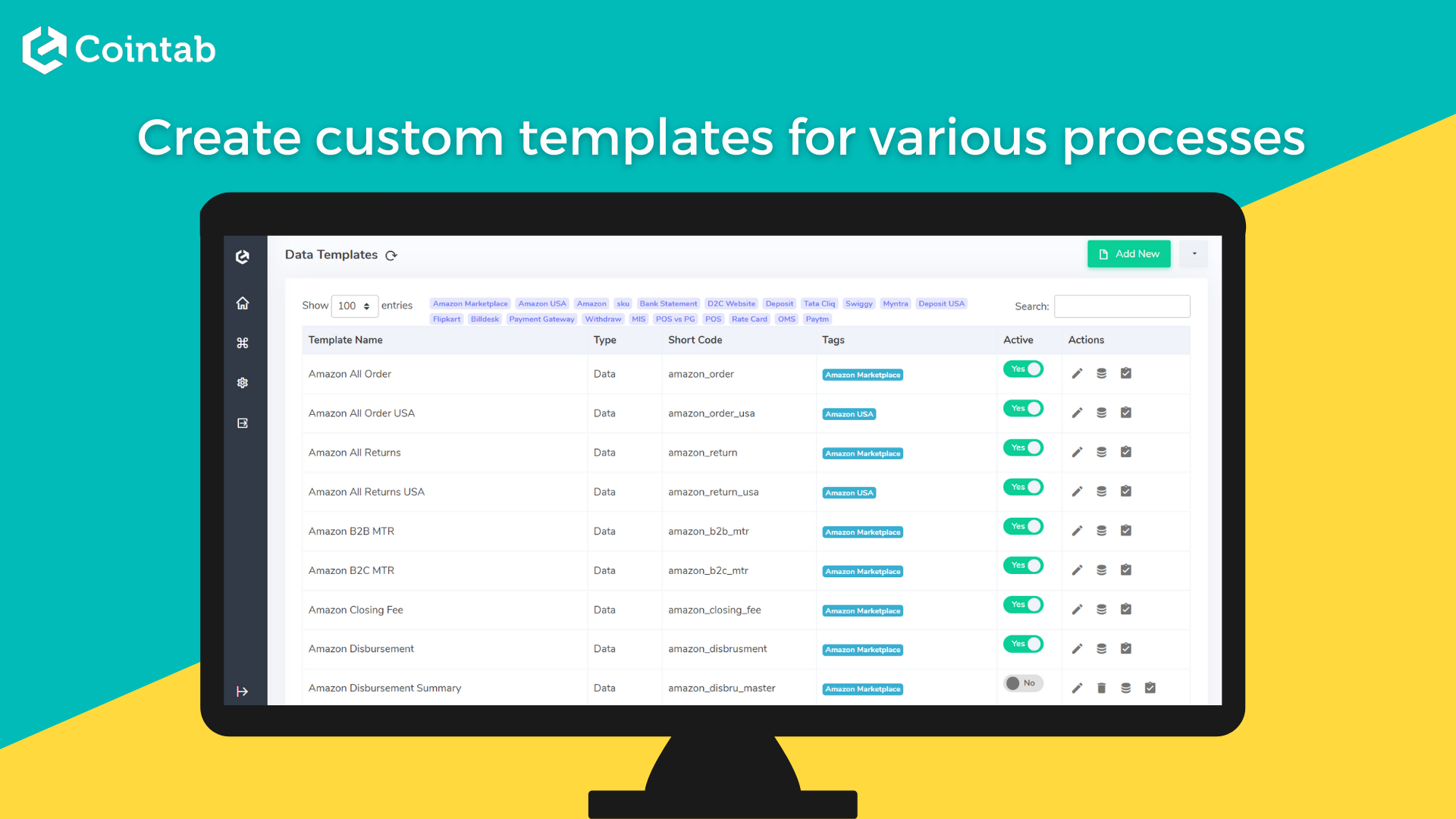 Cointab Reconciliation