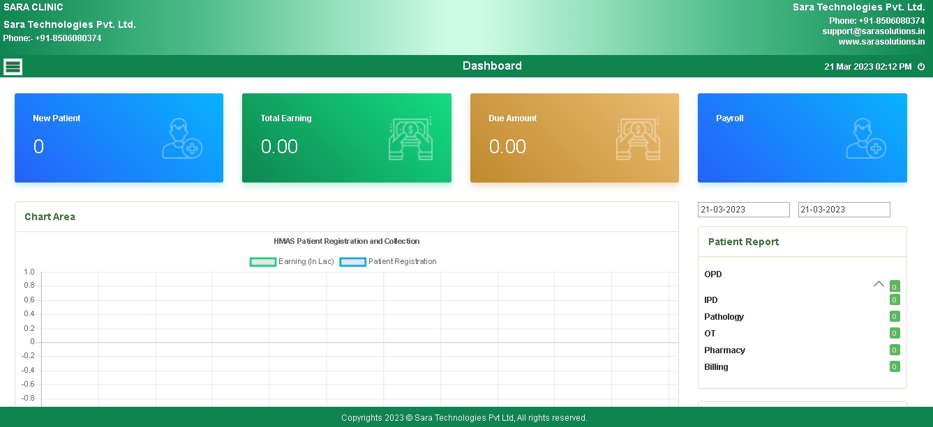 HMAS screenshot