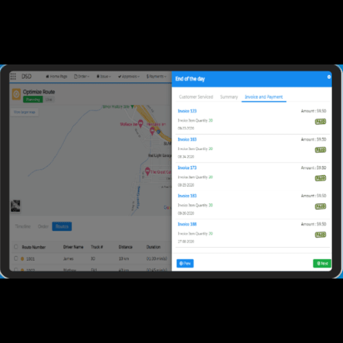 bMobile Delivery Management Software screenshot