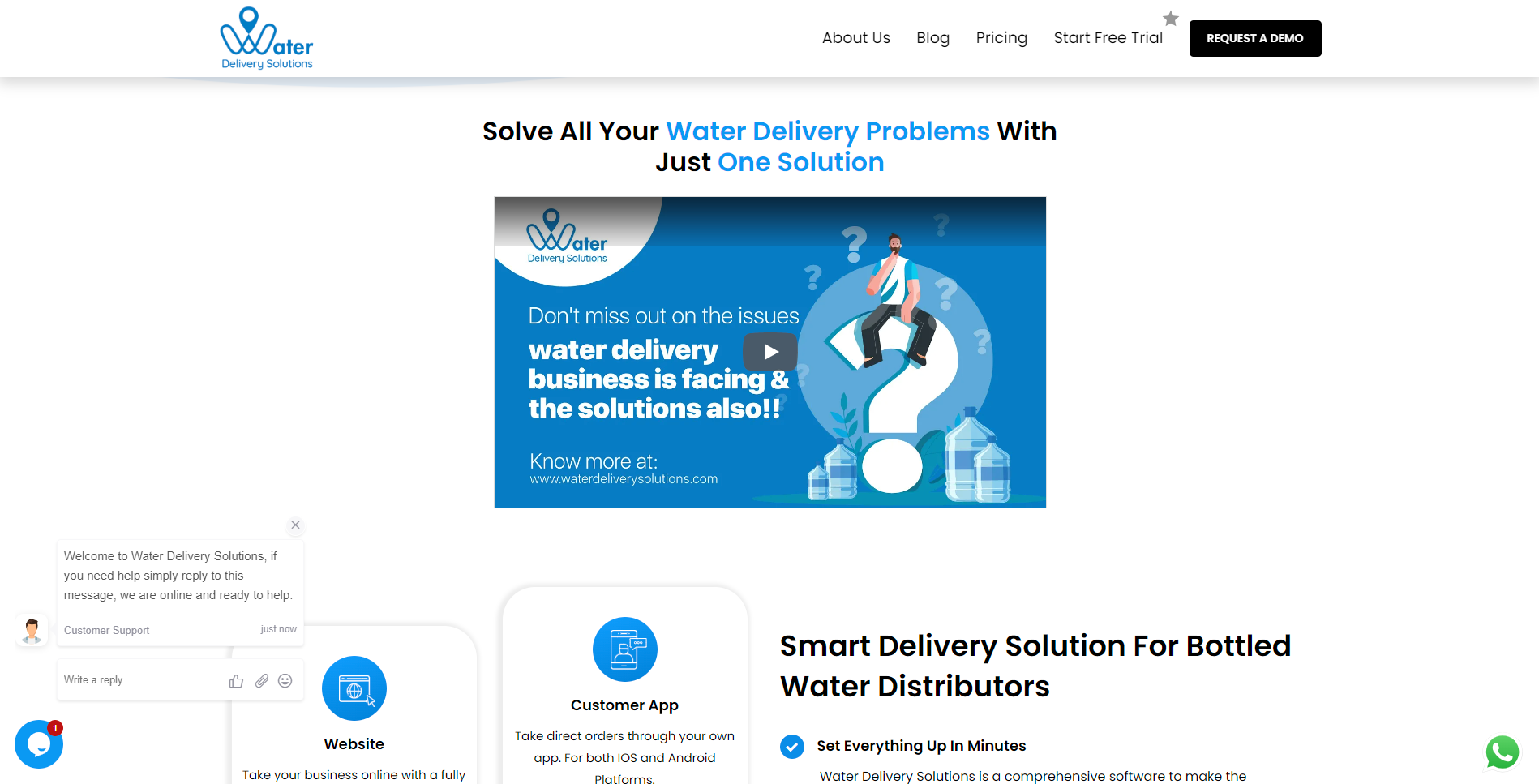 Water Delivery Solutions