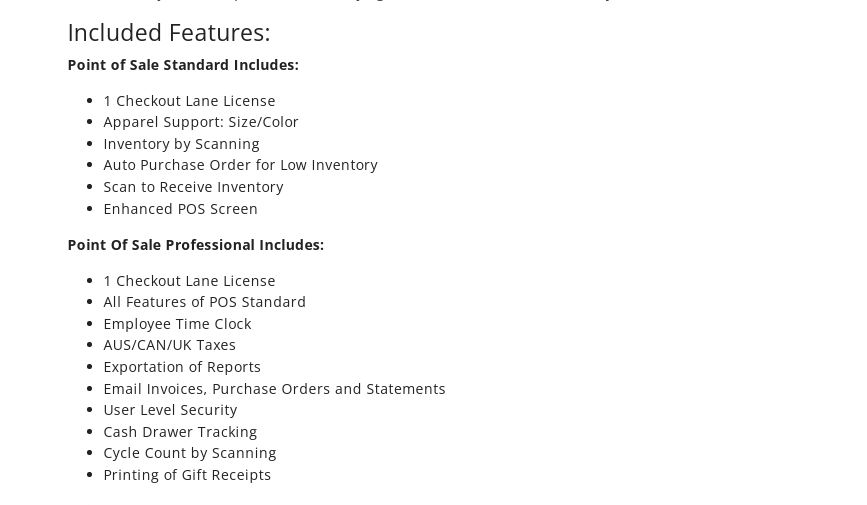 QuickStore screenshot