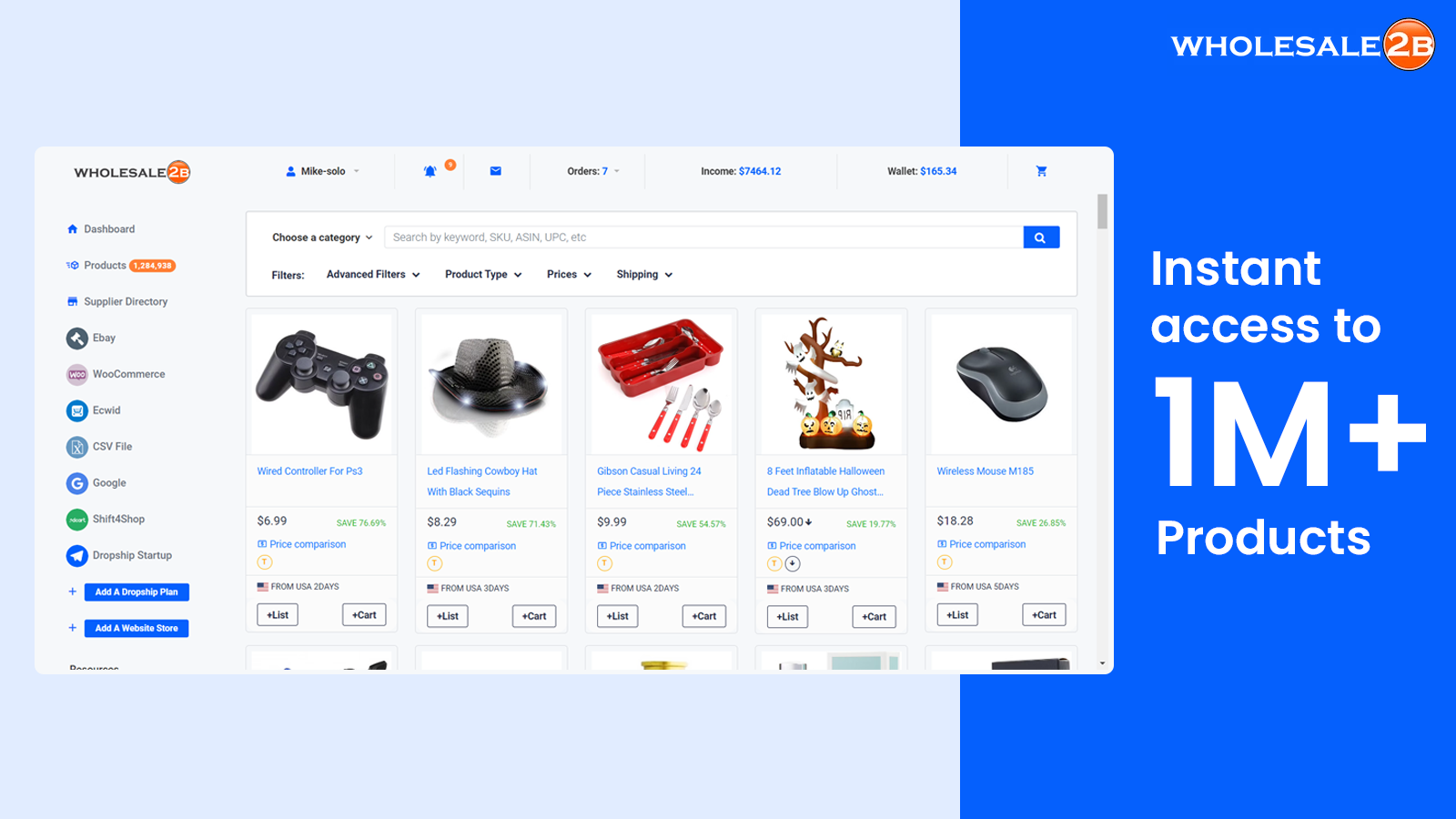 Wholesale2B screenshot