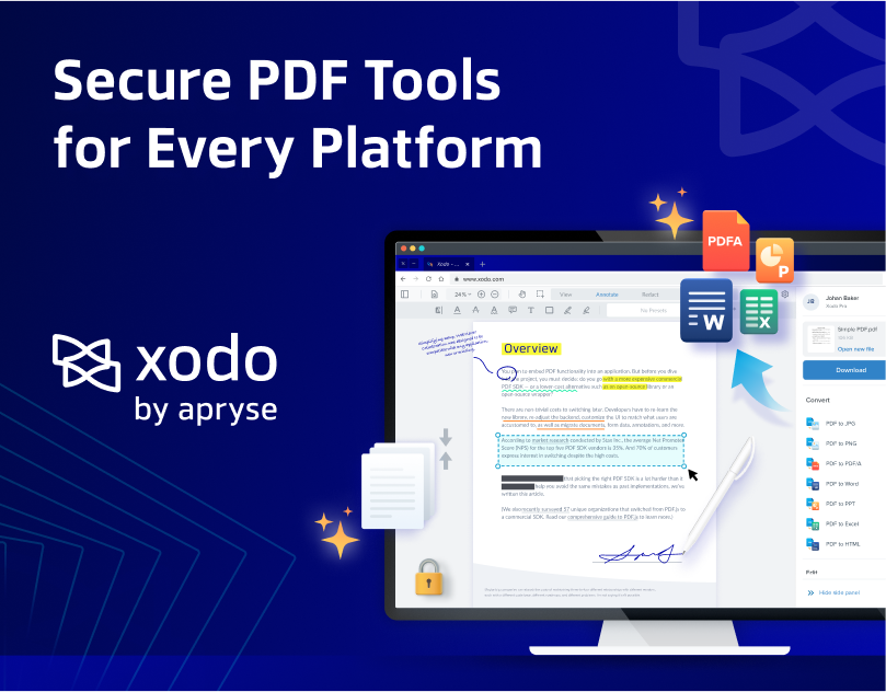 Secure all-in-one PDF platform 