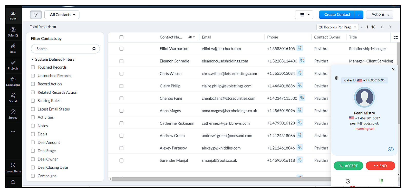 Zoho Voice