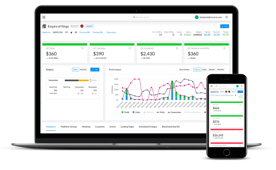 Swaarm screenshot