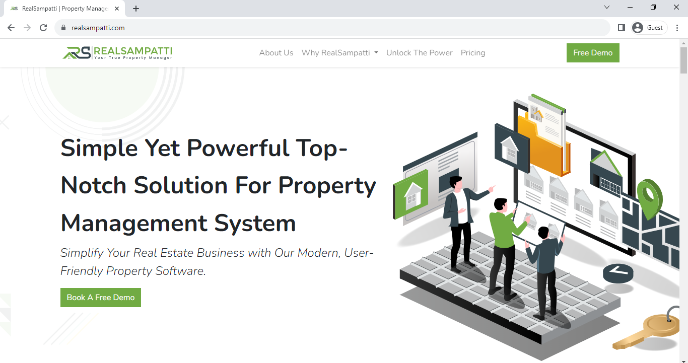 RealSampatti - Real Estate Property Management Software