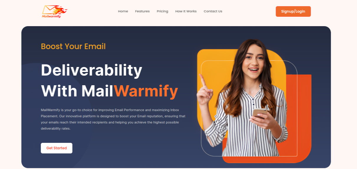 email homepage