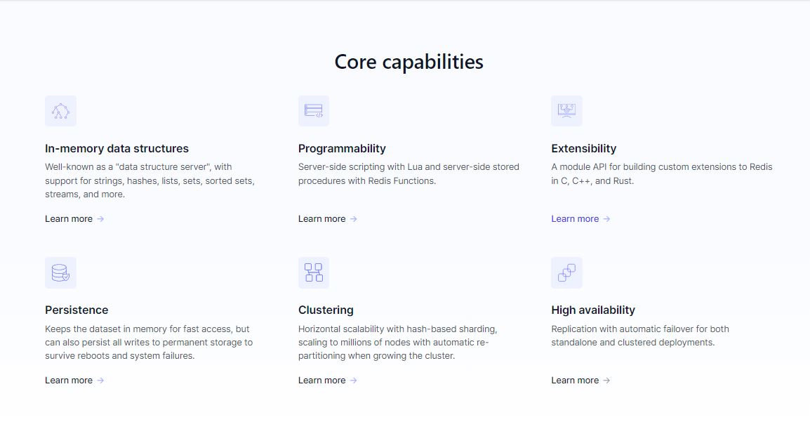 Redis screenshot
