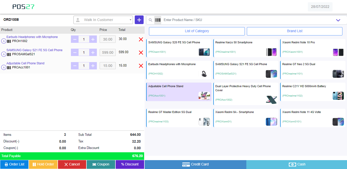 POS27 screenshot