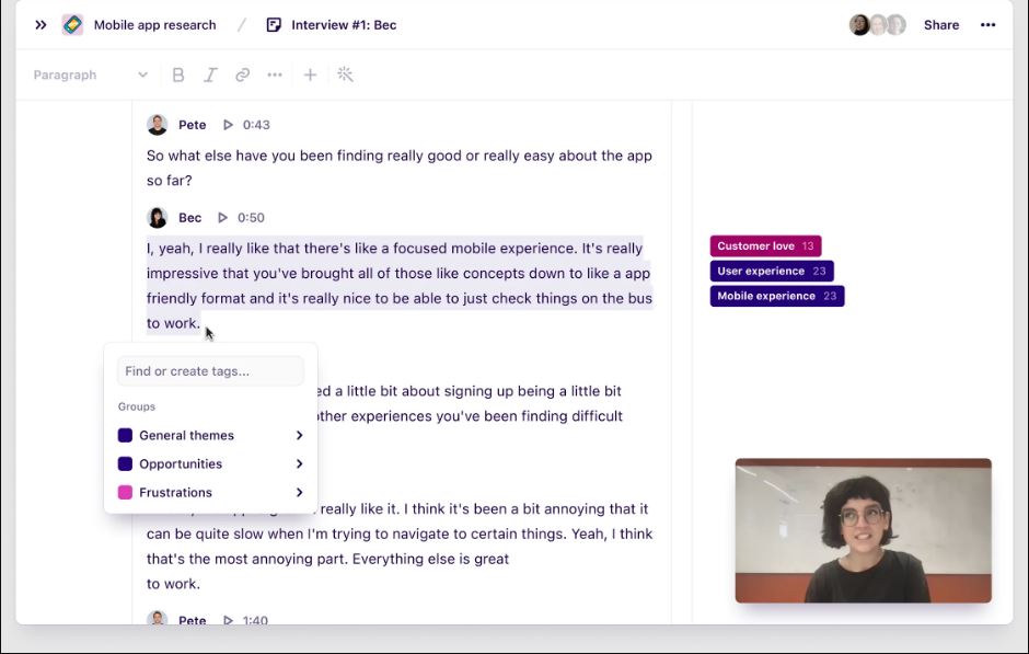 Dovetail Reviews & Pricing 2024