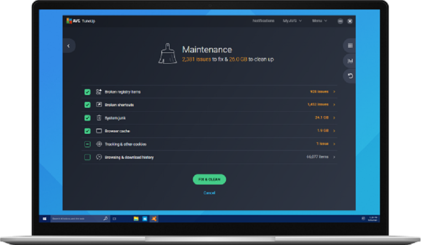 AVG TuneUp
