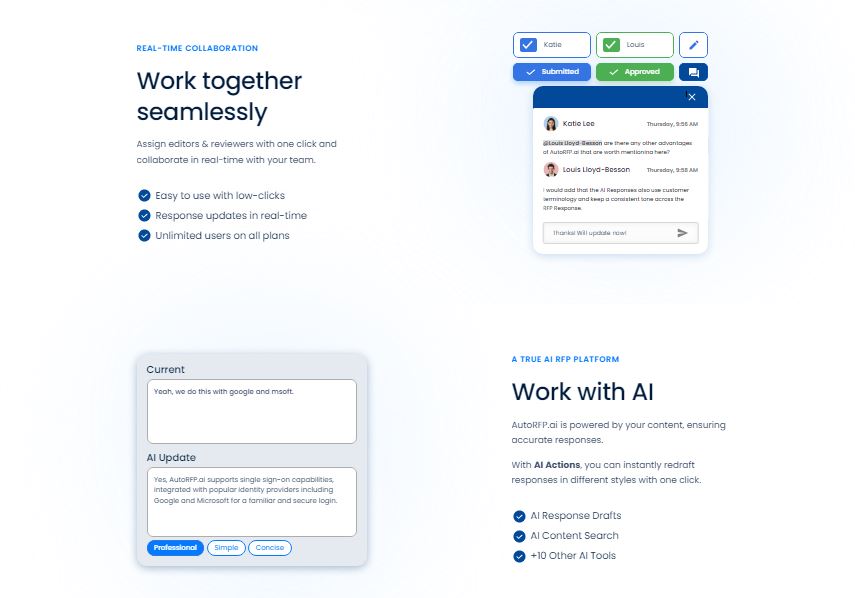 AutoRFP.ai screenshot
