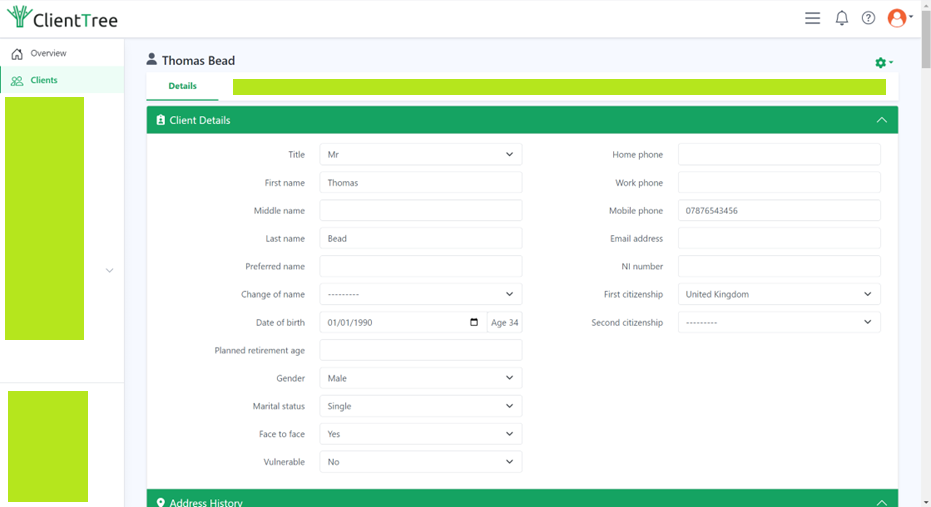 ClientTree CRM